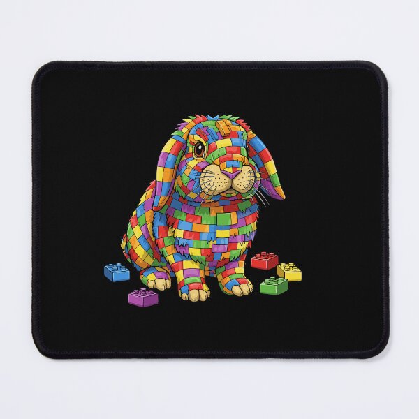 Item preview, Building Blocks Rabbit Pet Bunny Toy Bricks Enthusiast designed and sold by PopStars1993.
