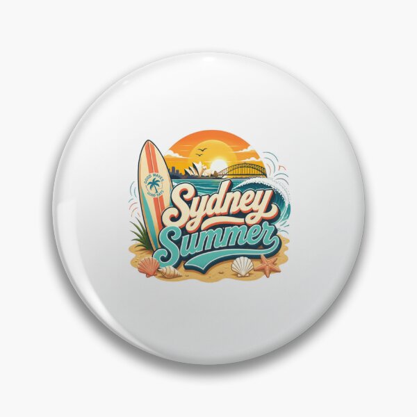 Item preview, Sydney Summer Good Waves Good Days Australia Vacation Surf Beach Travel designed and sold by Simsimah26Parks.