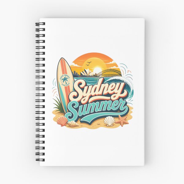 Item preview, Sydney Summer Good Waves Good Days Australia Vacation Surf Beach Travel designed and sold by Simsimah26Parks.