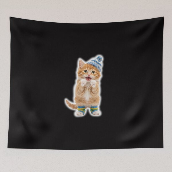 Item preview, Read for Winter KItten designed and sold by CatstheticShop1.