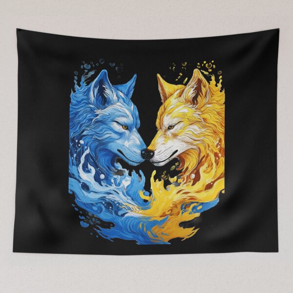Item preview, Untamed Wolf Spirit designed and sold by RockitBaby.