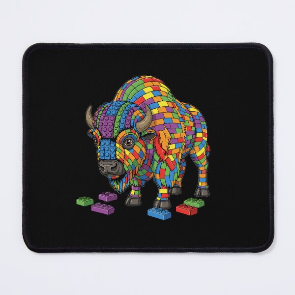 Item preview, Building Blocks Bison Buffalo Animal Lover designed and sold by PopStars1993.