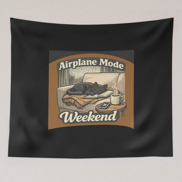 Item preview, Airplane Mode Weekend designed and sold by QuietNovaShop.