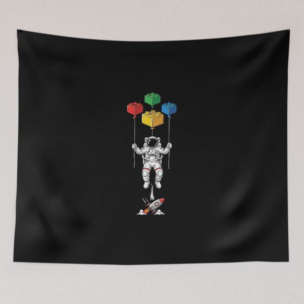 Item preview, Astronaut Building Blocks Space Rocket Explorer designed and sold by PopStars1993.