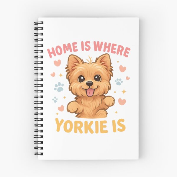 Item preview, Home Is Where My Yorkie Is Cute Yorkshire Terrier Dog Lover Design designed and sold by FurAndFlaireg.