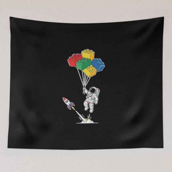 Item preview, Astronaut Building Blocks Rocket Space Exploration Imagine designed and sold by PopStars1993.