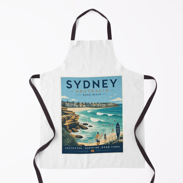 Item preview, Sydney Australia Bondi Beach Saltwater Sunshine Good Times Australian Travel Surfing Vacation Destination designed and sold by Simsimah26Parks.