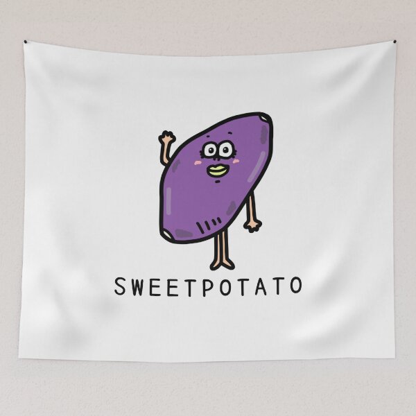 Item preview, Cute SWEETPOTATO designed and sold by kanaehonkawa.