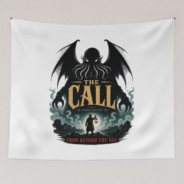 Item preview, The Call From Beyond The Sea Cosmic Horror Detective Lantern designed and sold by Fenay Designs.