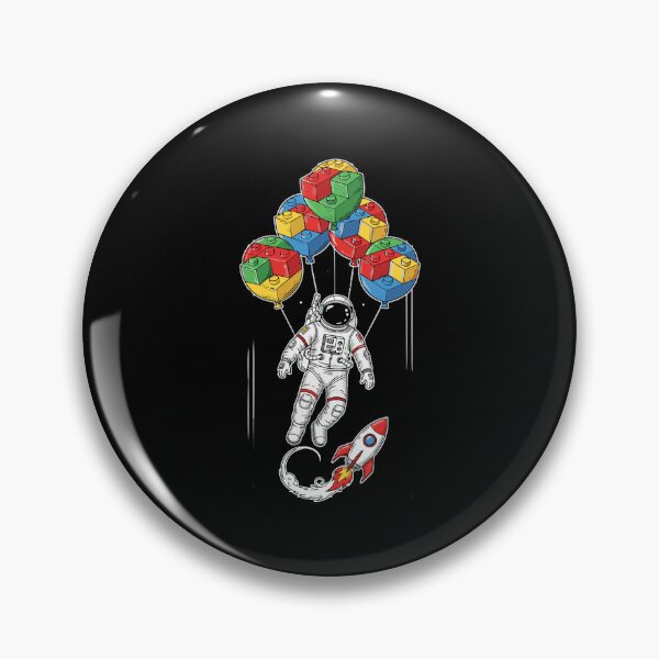 Item preview, Astronaut Building Blocks Space Explorer designed and sold by PopStars1993.