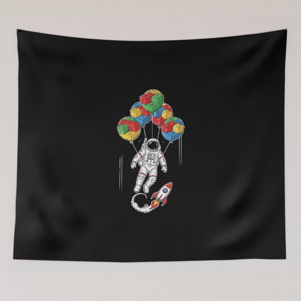 Item preview, Astronaut Building Blocks Space Explorer designed and sold by PopStars1993.