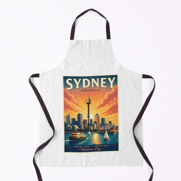 Item preview, Sydney Australia Vibrant Iconic Unforgettable Harbour City Travel Tourist Vacation Destination designed and sold by Simsimah26Parks.