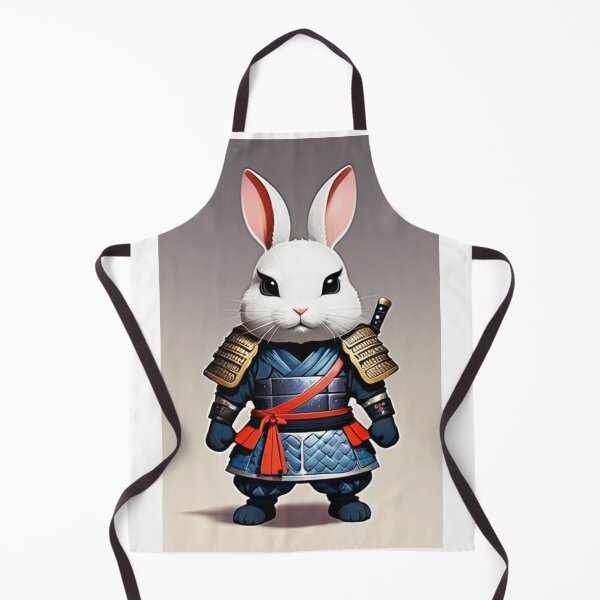 Item preview, Digital Art - Warrior Rabbit, Ferociously Cute Aesthetic designed and sold by DoodyPets.