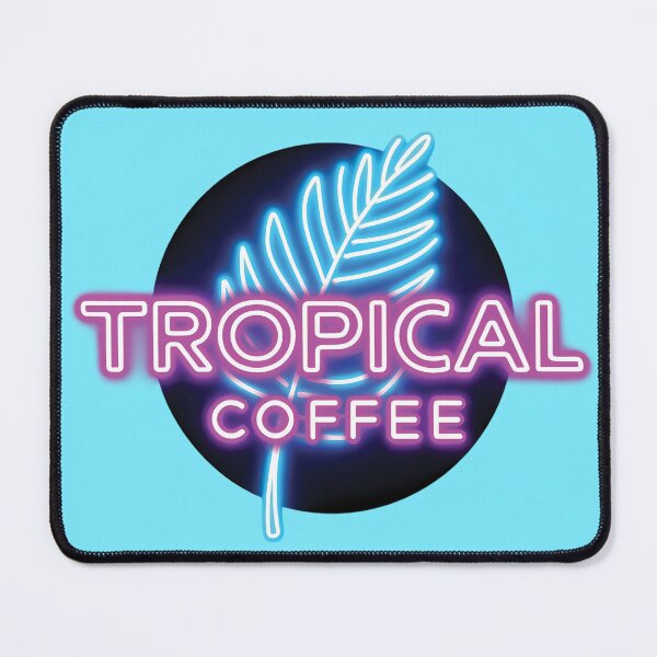 Item preview, TROPICAL COFFEE NEON RETRO designed and sold by andromeda-redd.