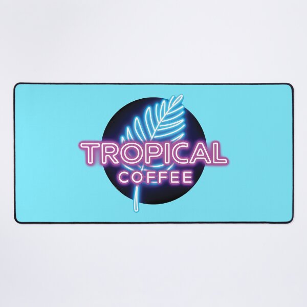 Item preview, TROPICAL COFFEE NEON RETRO designed and sold by andromeda-redd.