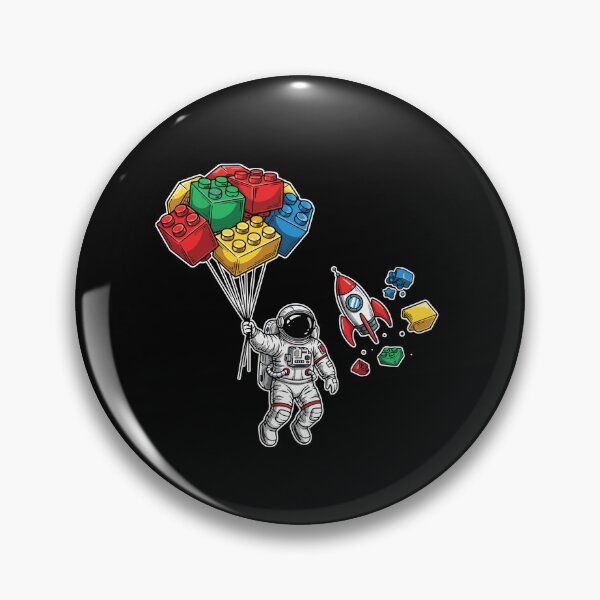 Item preview, Astronaut Building Blocks Space Rocket Explorer Builder designed and sold by PopStars1993.