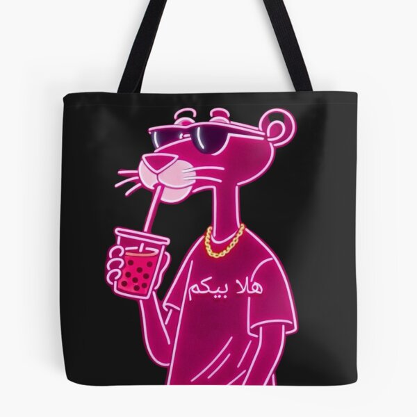 Item preview, Neon Pink Panther - Arabic Typography Aesthetic designed and sold by alalame.