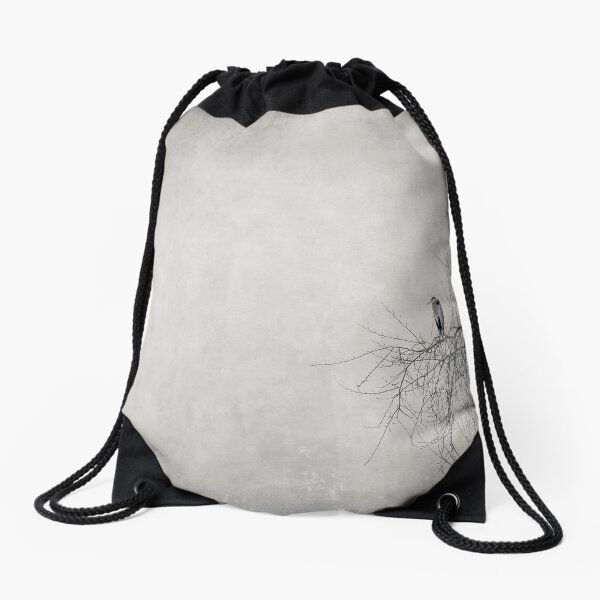 All Alone Again Drawstring Bag