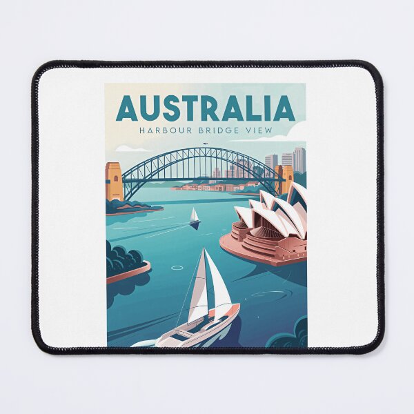 Item preview, Australia Harbour Bridge View Sydney Travel Souvenir designed and sold by Simsimah26Parks.