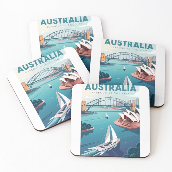 Item preview, Australia Harbour Bridge View Sydney Travel Souvenir designed and sold by Simsimah26Parks.