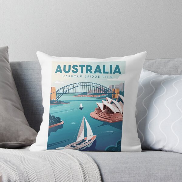 Item preview, Australia Harbour Bridge View Sydney Travel Souvenir designed and sold by Simsimah26Parks.
