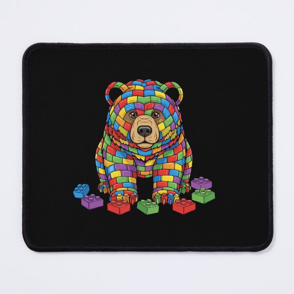 Item preview, Building Blocks Bear Toy Builder Enthusiast designed and sold by PopStars1993.