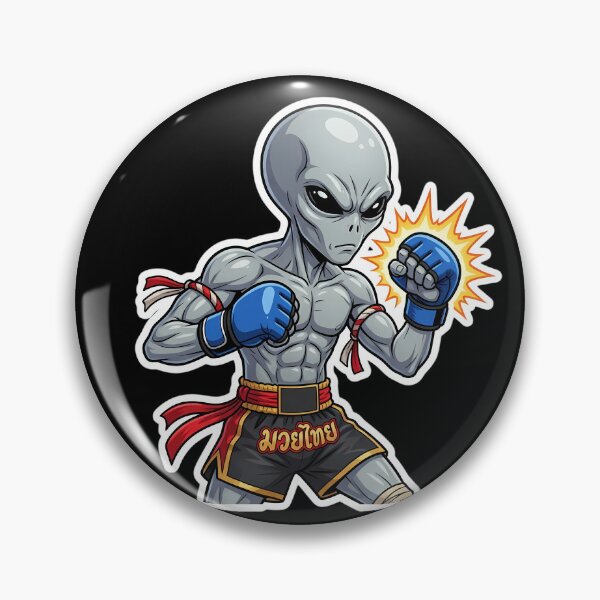 Item preview, Alien Muay Thai Fighter designed and sold by Sunkhung.