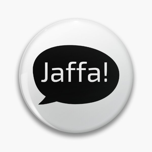 Item preview, “¡Jaffa!” Bocadillo de diálogo – Cita de ciencia ficción de Stargate SG-1 designed and sold by Shulibloom.