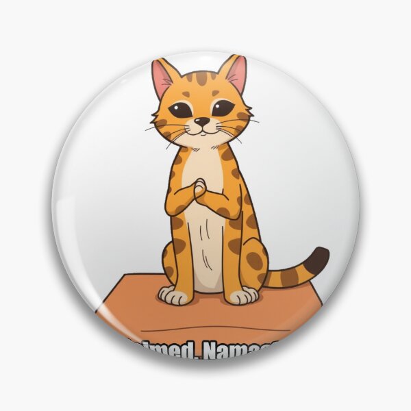 Item preview, Tabby Cat - Yoga Mat Claimed Namaste Elsewhere - Funny Cat Yoga Gift designed and sold by pawdrops.