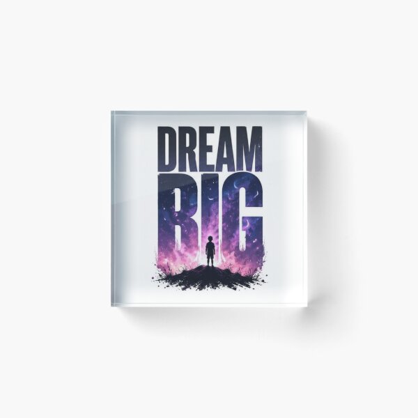 Item preview, Dream Big | Inspirational Typography Design designed and sold by layalistoresa.