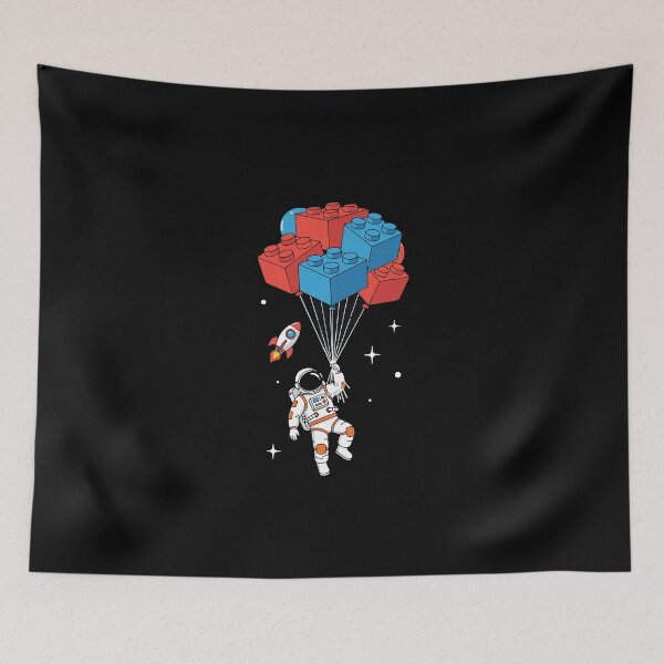 Item preview, Astronaut Building Blocks Space Explorer designed and sold by PopStars1993.