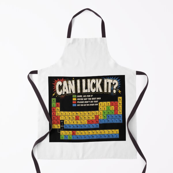 Item preview, Can I Lick It Funny Chemistry Periodic Table designed and sold by Nano-Threads.