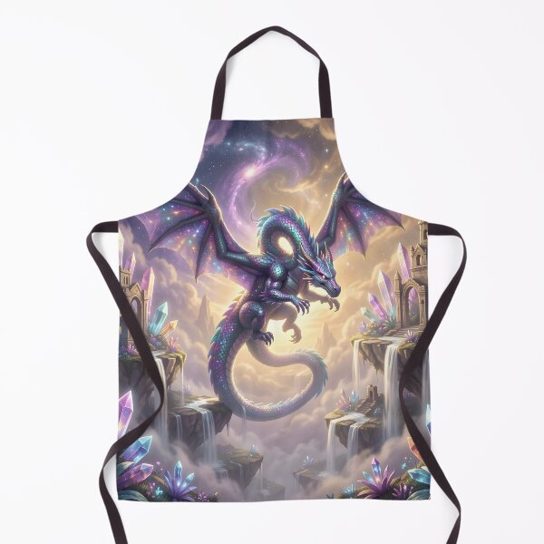 Item preview, Cosmic Dragon of the Floating Isles – Mythical Fantasy Art designed and sold by LittleBigGifts.