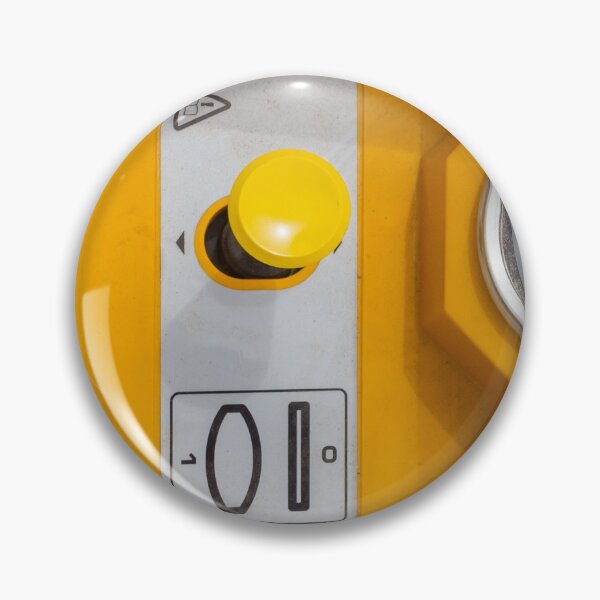 Item preview, Yellow Industrial Control Panel With Pressure Gauges, Dial and Safety Knob on Machinery designed and sold by Nmallia.