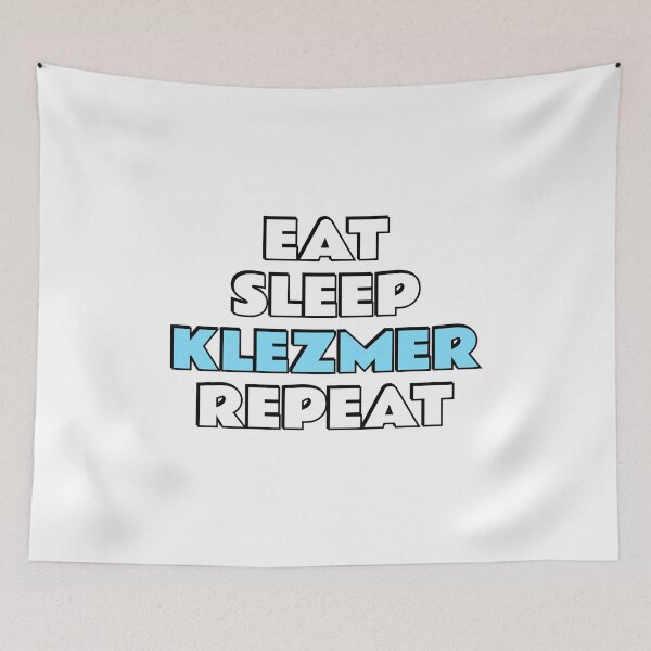 Item preview, Eat Sleep Klezmer Repeat  designed and sold by Inspirationmotivation.