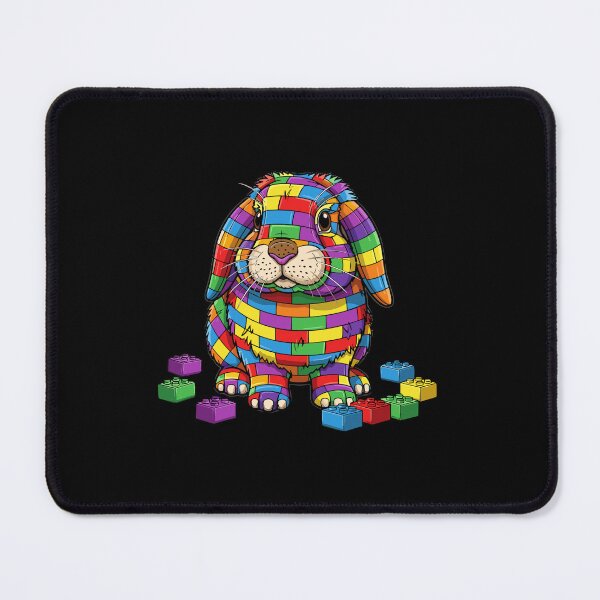 Item preview, Building Block Bunny Rabbit Toy Animal designed and sold by PopStars1993.