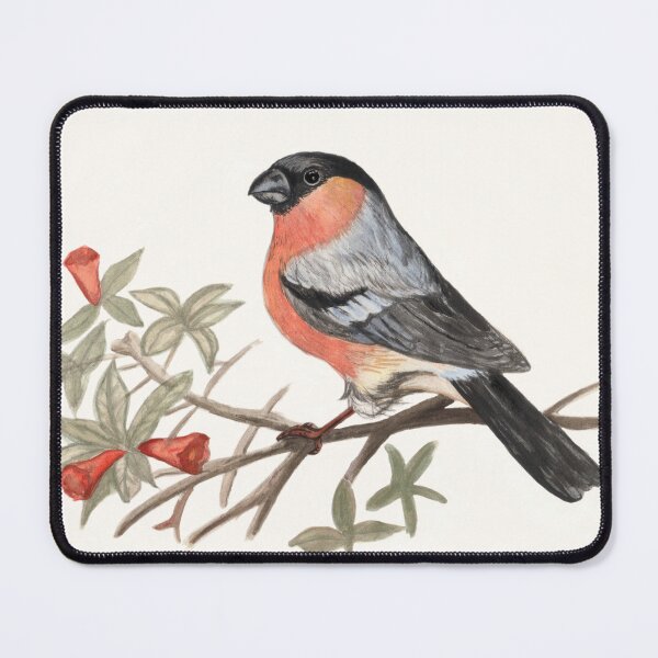Item preview, Eurasian bullfinch bird designed and sold by savousepate.