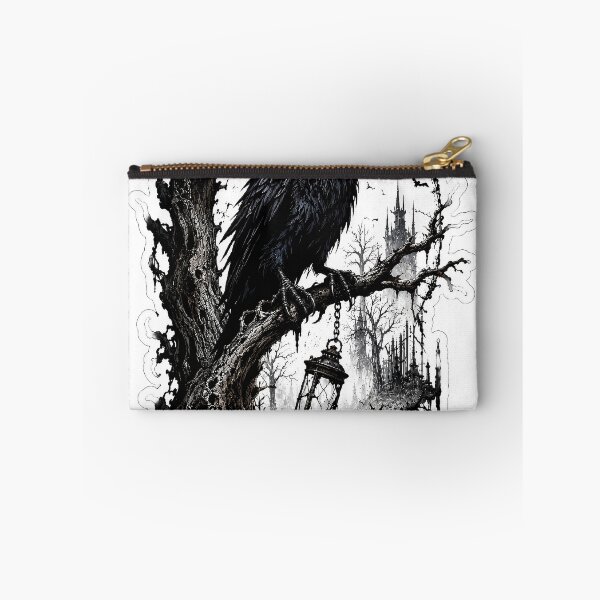 Item preview, Dark Raven Haunted Forest Art designed and sold by Barkybond.