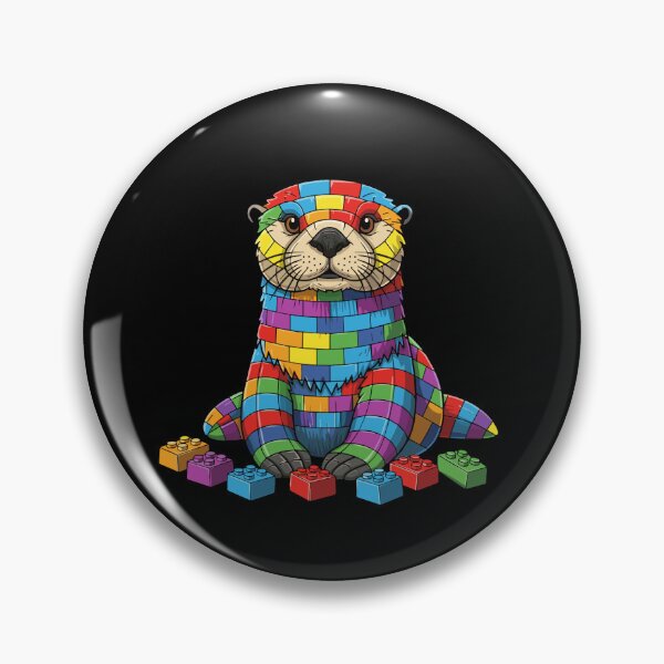 Item preview, Block Otter Creative Builder Animal Lover designed and sold by PopStars1993.