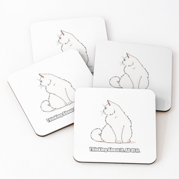 Item preview, Maine Coon - Thinking About It All Of It - Funny Philosophical Maine Coon designed and sold by pawdrops.