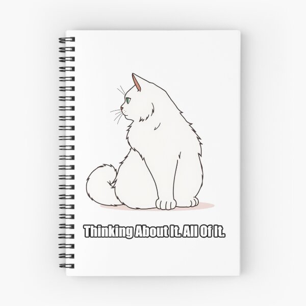 Item preview, Maine Coon - Thinking About It All Of It - Funny Philosophical Maine Coon designed and sold by pawdrops.