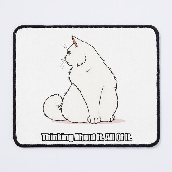 Item preview, Maine Coon - Thinking About It All Of It - Funny Philosophical Maine Coon designed and sold by pawdrops.