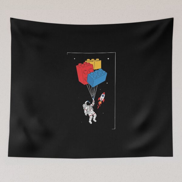 Item preview, Astronaut Space Building Blocks Rocket Explorer designed and sold by PopStars1993.