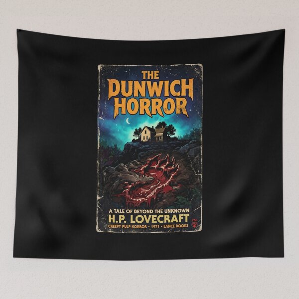 Item preview, The Dunwich Horror Vintage Pulp Book Cover Monster Claw designed and sold by Fenay Designs.