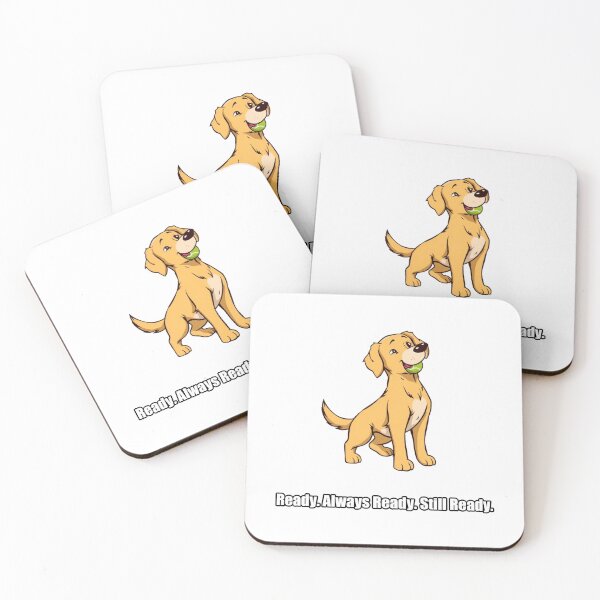 Item preview, Golden Retriever - Ready Always Ready Still Ready - Funny Fetch Dog Gift designed and sold by pawdrops.