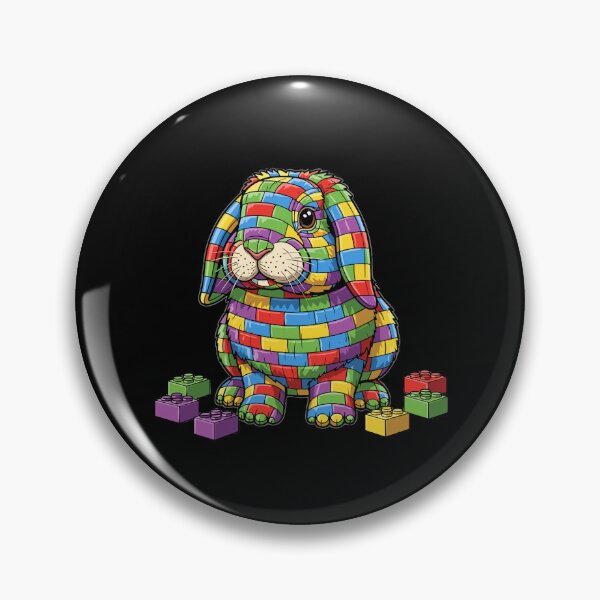 Item preview, Building Blocks Rabbit Toy Builder Creator designed and sold by PopStars1993.