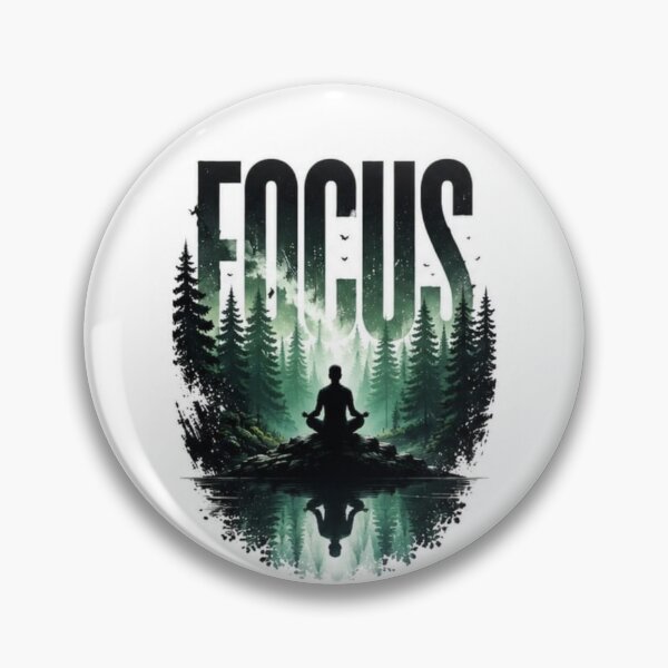Item preview, Focus Builds Results | Negative Space Typography Design designed and sold by layalistoresa.