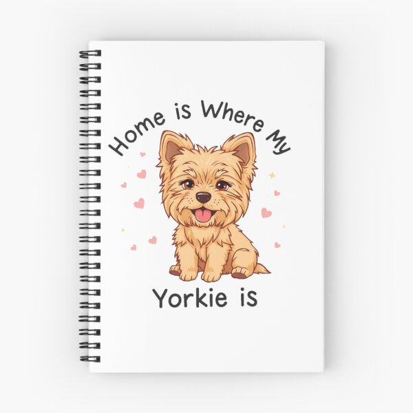 Item preview, Home Is Where My Yorkie Is Cute Yorkshire Terrier Dog Lover Design designed and sold by FurAndFlaireg.
