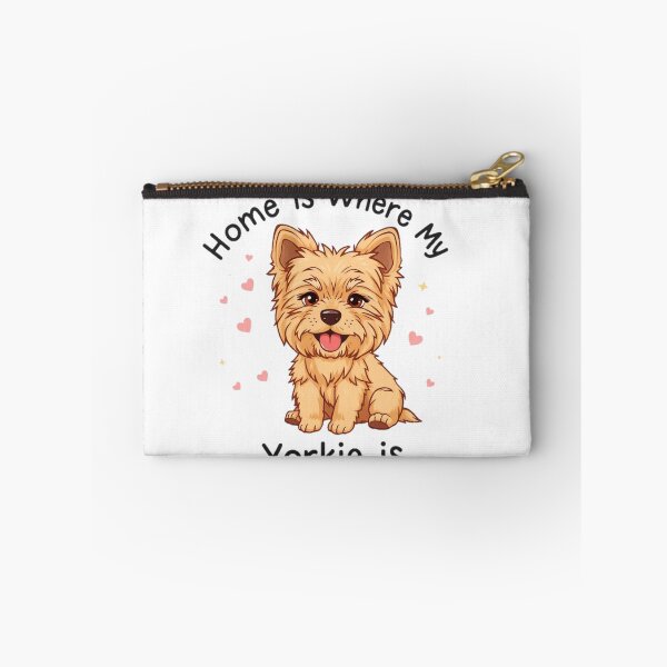 Item preview, Home Is Where My Yorkie Is Cute Yorkshire Terrier Dog Lover Design designed and sold by FurAndFlaireg.