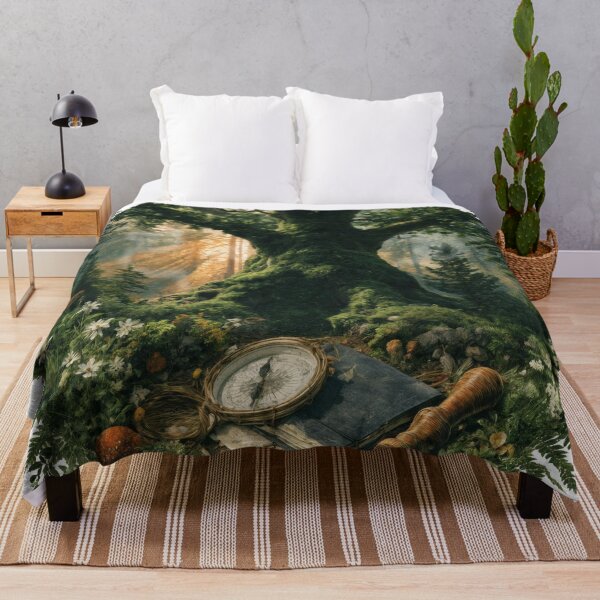 Item preview, T-Shirt - Sticker - Ancient Tree Discovery – Timeless Forest Letterboxing designed and sold by ForeverPrintsOK.